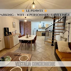 Hébergement de vacances -le Pennti- Maison Parking Impasse Wifi Lave Linge, Rosporden